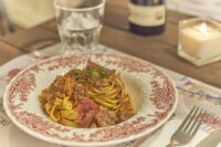Tagliatella al Ragù di Cinghiale