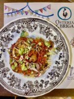 Ossobuco di Vitellona con Riso al salto alla Zucca e Gremolada