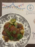 Petto d’anatra con Scalogno e Cavoletti di Bruxelles