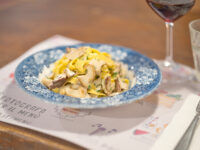 Tagliatelle con Funghi Porcini