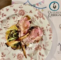 Costolette di Agnello e Asparago Violetto di Albenga