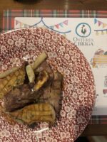 Costolette di Agnello, Cardoncelli e Scorzonera