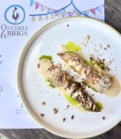 Porro,Hummus e Tartufo