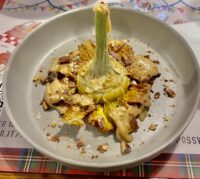 Carciofo di Albenga alla Giudia