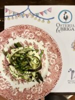 Röesti di Patate, salsa olandese e Asparago Violetto di Albenga