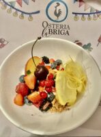 Frutti di Bosco, Gelato al Lemoncurd e Spuma al Cocco
